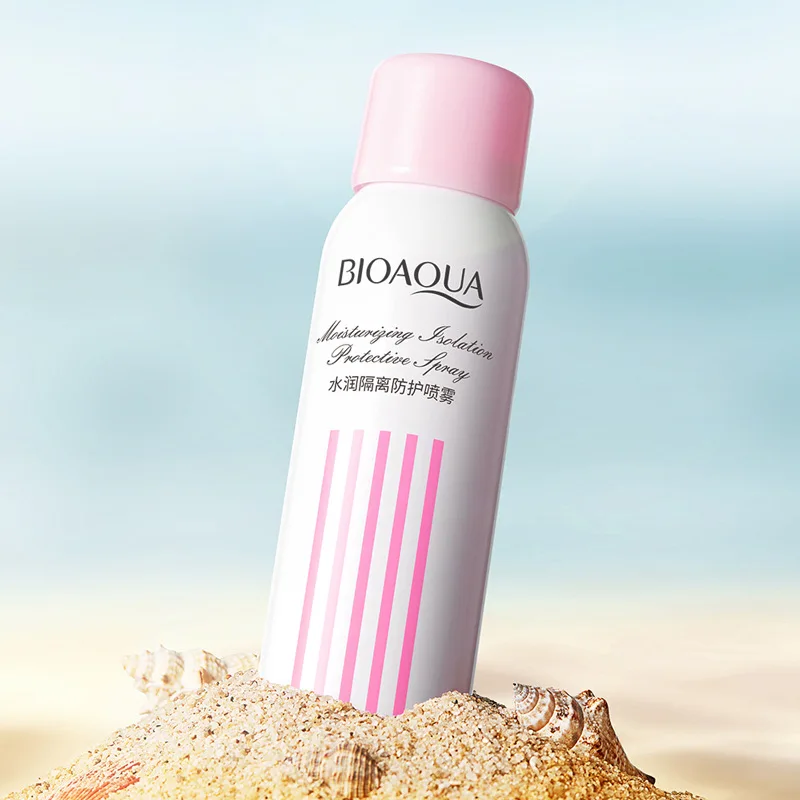 رذاذ واقي عزل مرطب، رذاذ عالمي للوجه والجسم غير مكياج، رذاذ واقي من الشمس مضاد للأشعة فوق البنفسجية للعناية بالبشرة #3