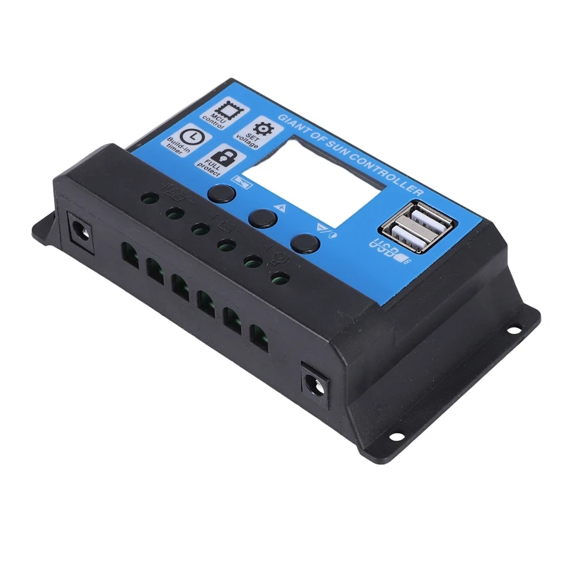 Caricabatteria per pannello solare 30W 12V + Controller 40A per camper Car Boat Home Camping