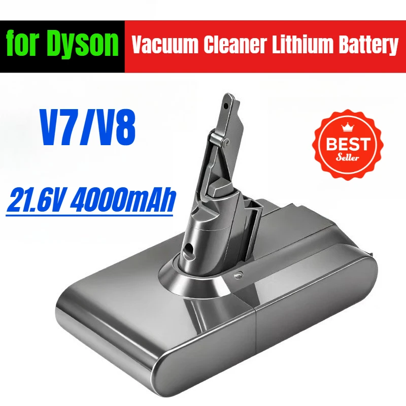 

21.6V 4000mAh for Dyson V7/V8 Battery Large-capacity Vacuum Cleaner Lithium Battery