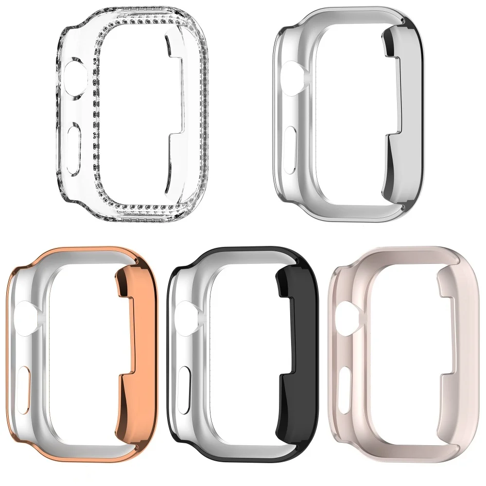 Cover Case For Huawei Watch D2 hollowed out single row diamond protective case