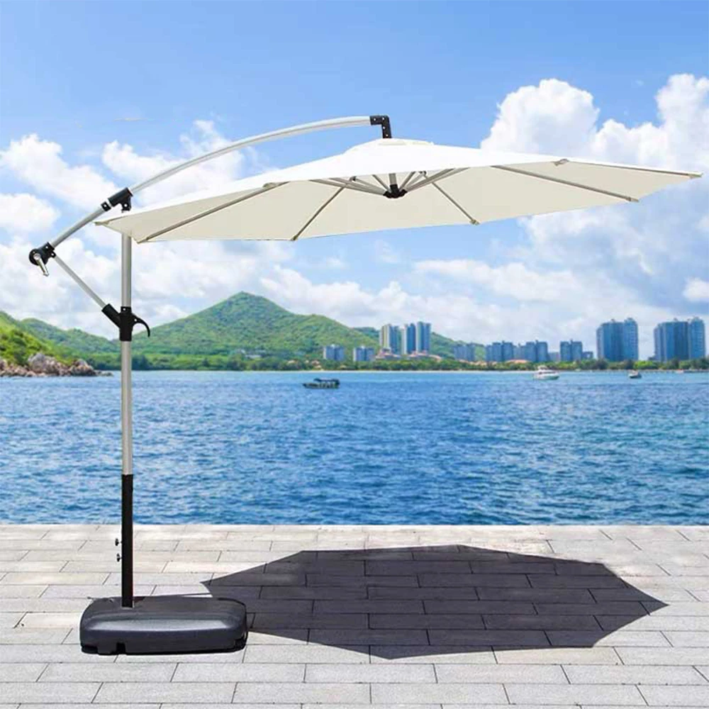 Outdoor Banana Umbrella for Garden, Patio Umbrella, Sunshade, Villa, Fishing