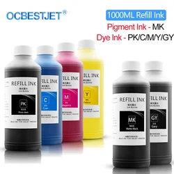 1000ML Refill Ink For HP 727 728 730 For HP DesignJe T920 T1500 T2500 T930 T1530 T2530 T730 T830 T1600 T2600 T1700 Printer