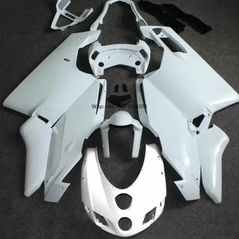 Unpainted  ABS  Plastic Raw Blank Fairing Wholesale  for 999 2005 Motorcycle Fairing Kit