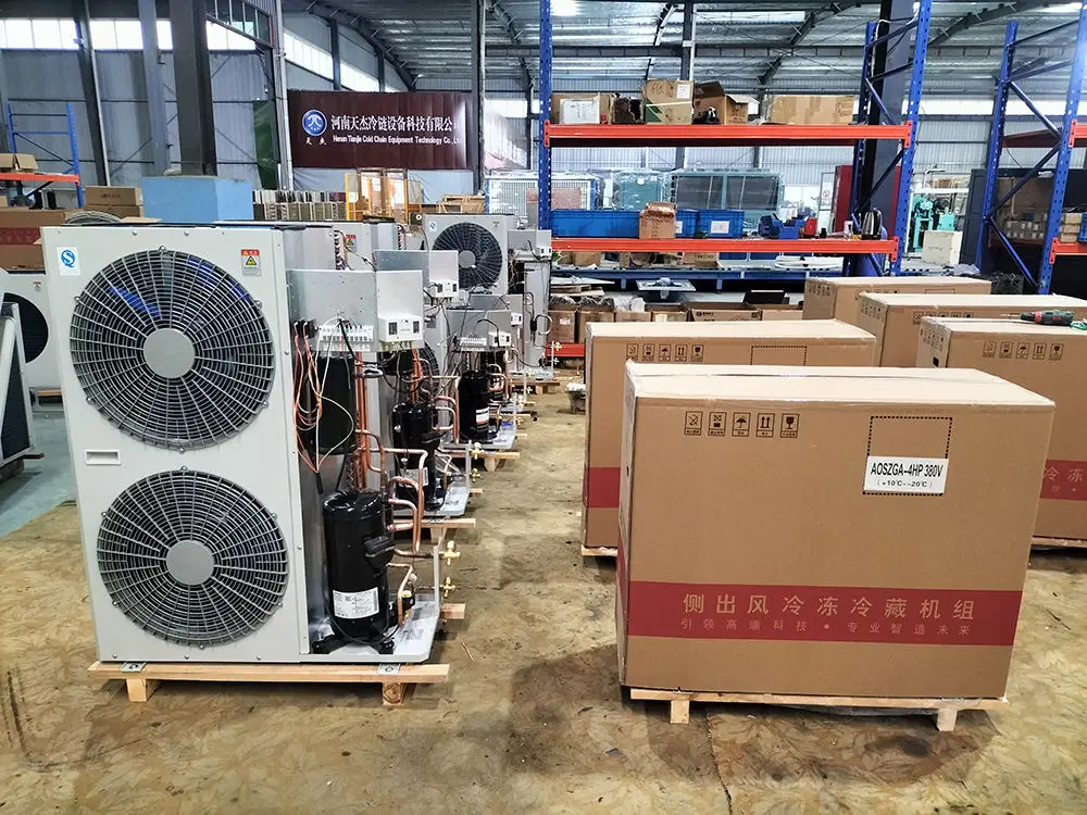 Hot Sale Intelligent Portable Air Conditioning Unit All in One Free Floor Standing Type Air Refrigeration Equipment