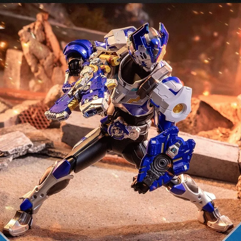 Zhongdong Toys Tymor Action Figure Movable Joints Mecha Robot Model Nuclear Gold Reconstruction Collectible Desktop Decoration