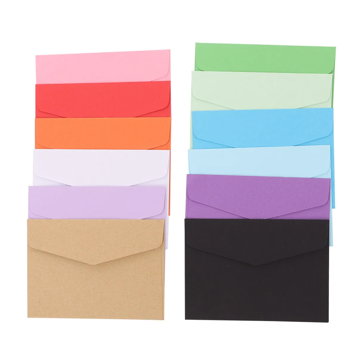 

120Pcs Colorful Mini Envelopes for Cards Gift Wrapping Personalized Thank You Notes Wedding Favors Birthday Party Decor