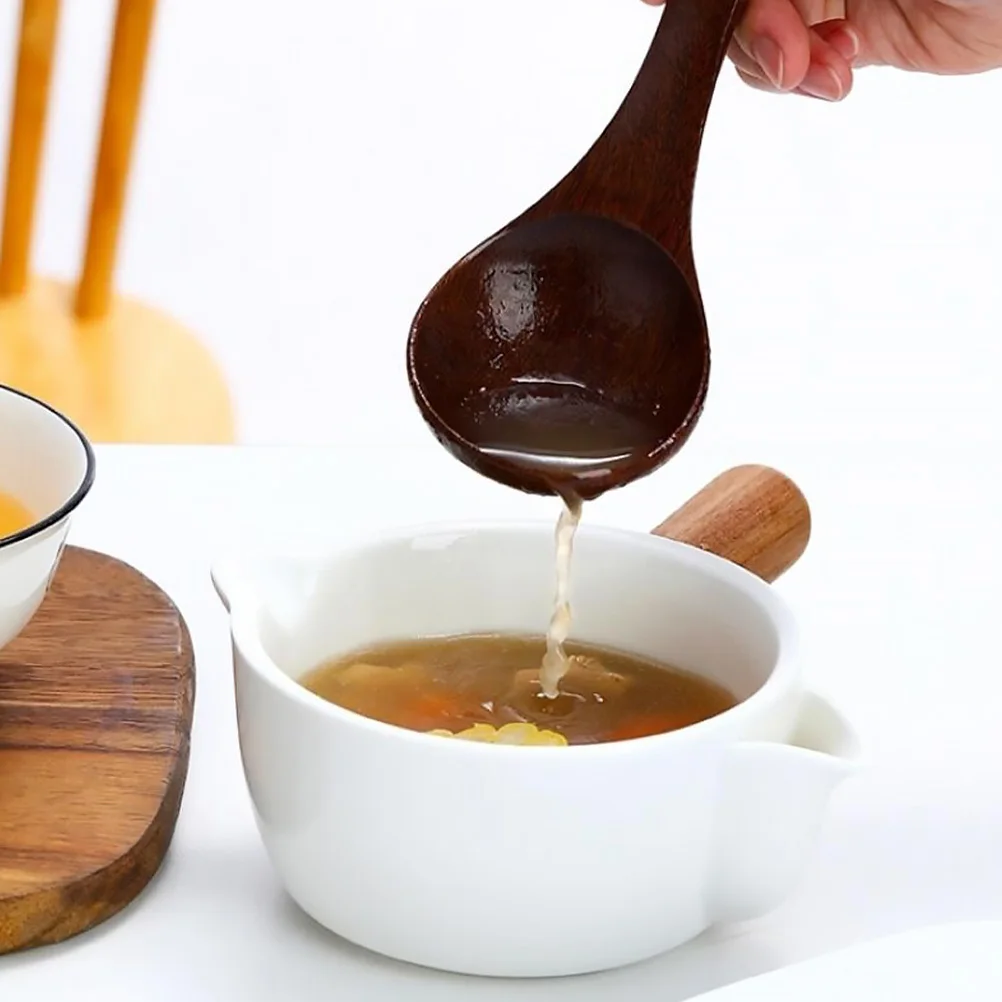 Cuenco de separación de sopa de aceite, cuenco de filtro de grasa de cerámica blanco para el hogar, cocina, restaurante, herramienta para espumadera de sopa, barra de cocina