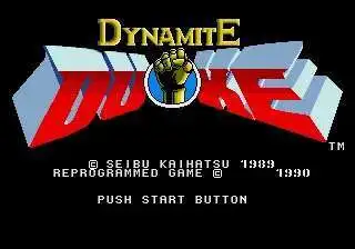 بطاقة الألعاب Dynamite Duke 16bit MD لمحرك Sega Mega لـ Genesis
