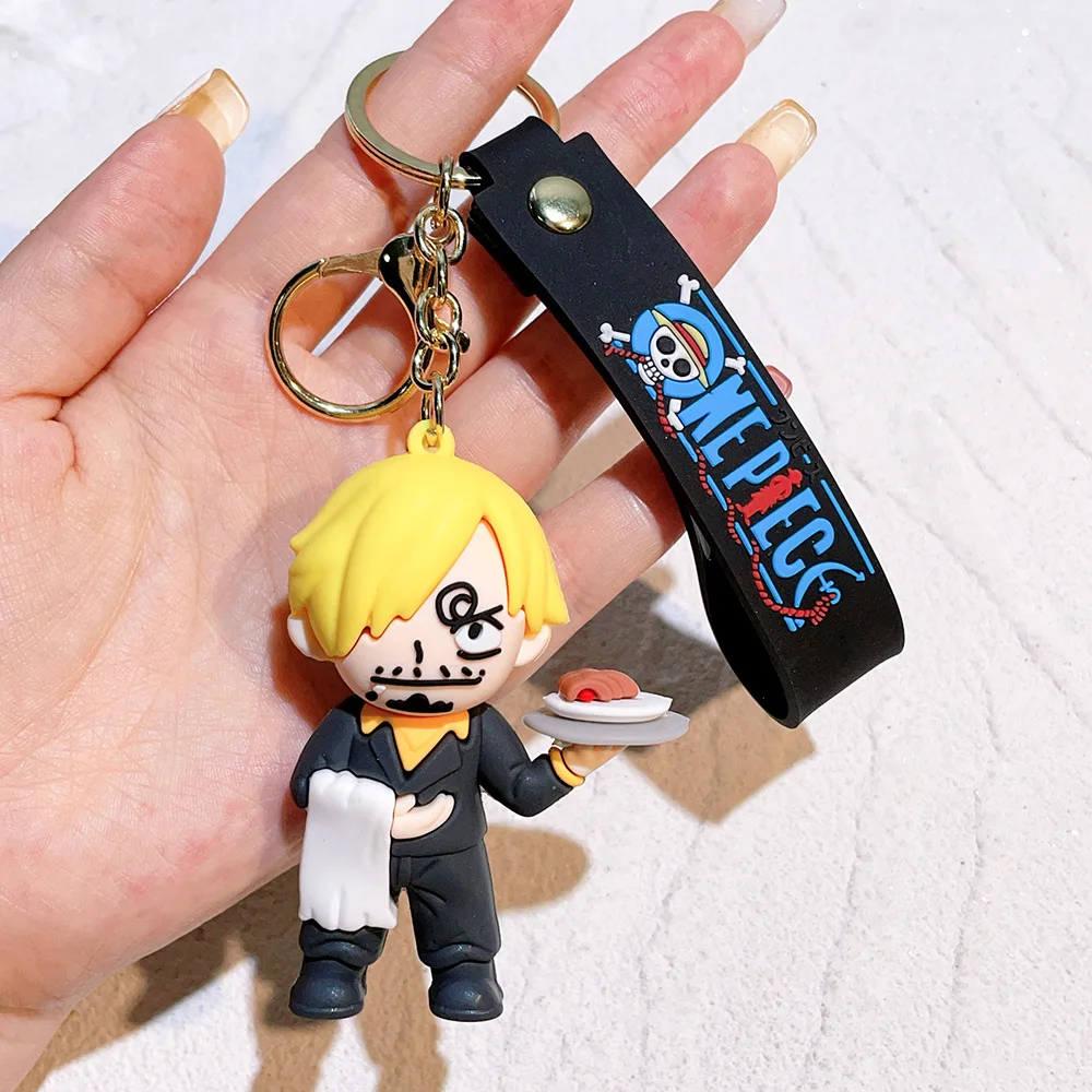 50Styles ONE PIECE Themed Keychain Cute Luffy, Roronoa Zoro