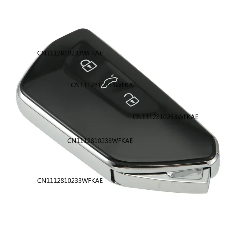 KDZA25 Remote Control Key Shell 3 Buttons Smart Key Card Case For VW Golf 8 Car Remote Control Key Casing
