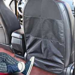 Waterproof Car Seat Back Anti Kicking Pad for Children Car Rear Seat Back Scuff Dirty Protection Cover for Kids Car Accessories