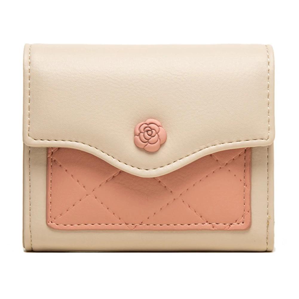 

Ladies Small Money Bag Synthetic Leather Card Purse Holder Organiser For Adult Teens