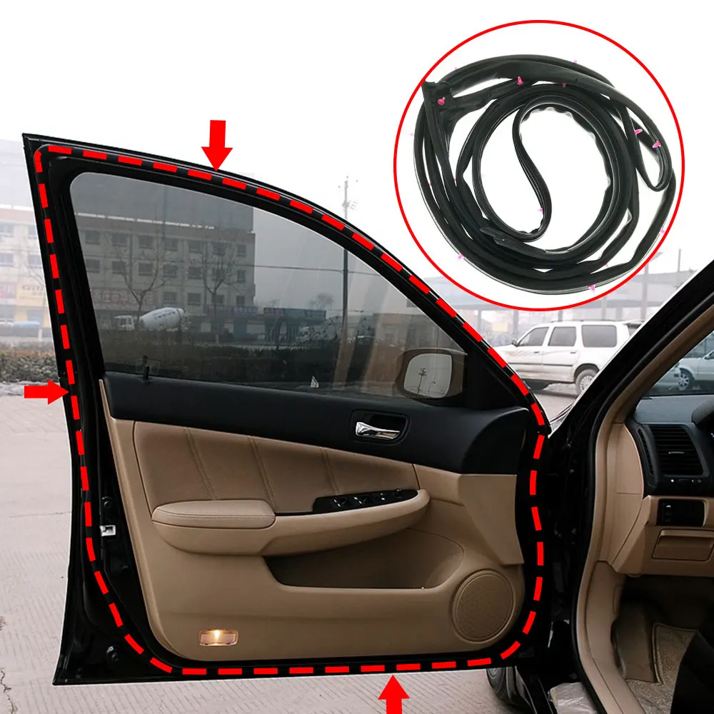 

For Honda Accord Sedan 2003 2004 2005 2006 2007 72365-SDA-A01 Front Left Car Door Weatherstrip Moulding Seal Accessories