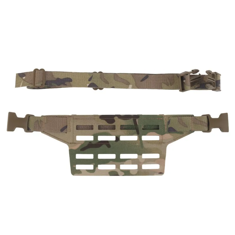 Waist Pack Adapter Plate Buckle MOLLE Panel Laser Cutting Waist Carrying Suspension Board Multi Purpose Expansion Accessories