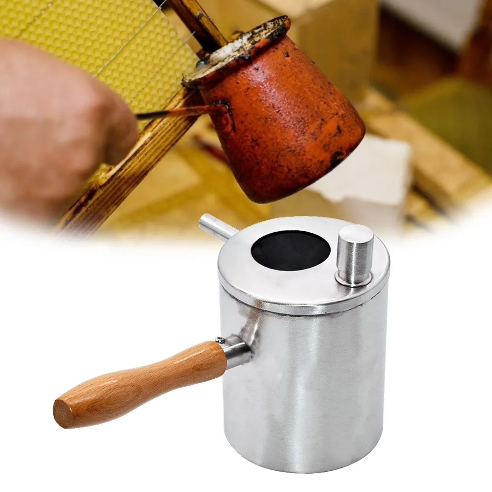 Beekeeping Product beewax Pot For Bees Stainless Steel Beeswax Melter Pot Wax Pot Honeybee For Beekeeper Tools