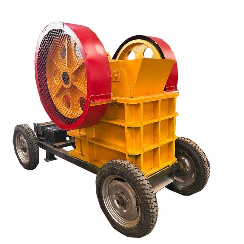 

High Efficiency Rock Crusher Mini Mobile Stone diesel Crusher