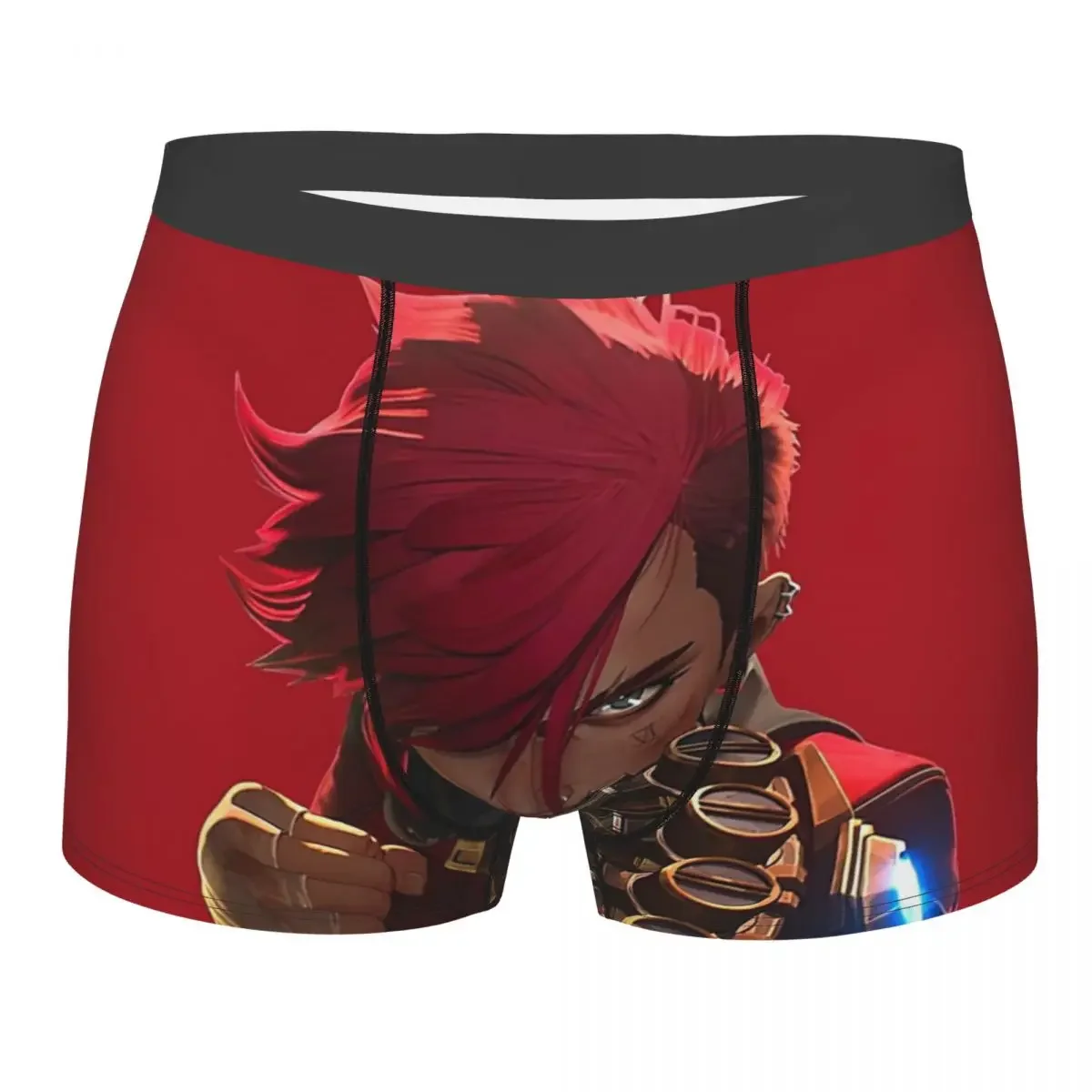 VI ,Arcane Mask Underpants Breathbale Panties Male Underwear Print Shorts Boxer Briefs