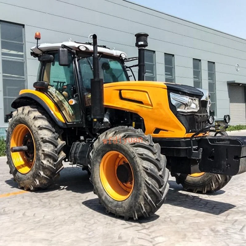 Tracteur agricole 210hp, fabriqué en Chine, équipement de machines agricoles, esprit de jardin, 4x4