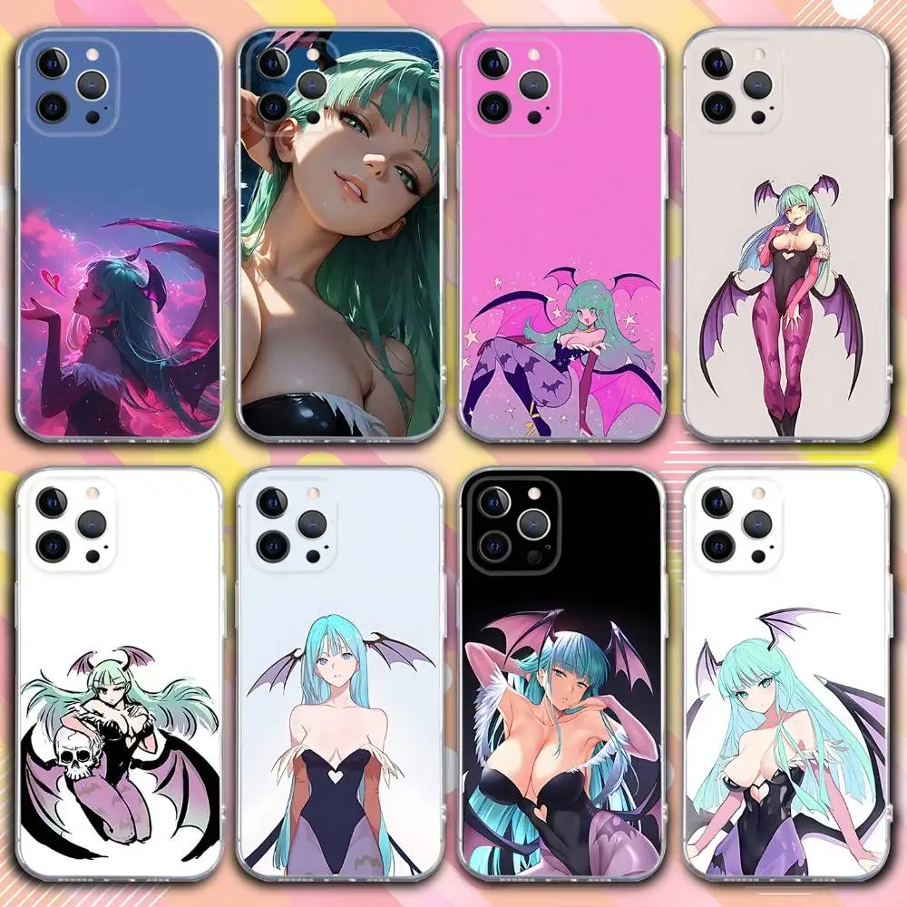 

D-Darkstalkers Game Phone Case For iPhone 17,16,15,14,13,12,11 Pro,Max,Plus,X,XS,XR,SE4,E Mini Transparent Soft Cover
