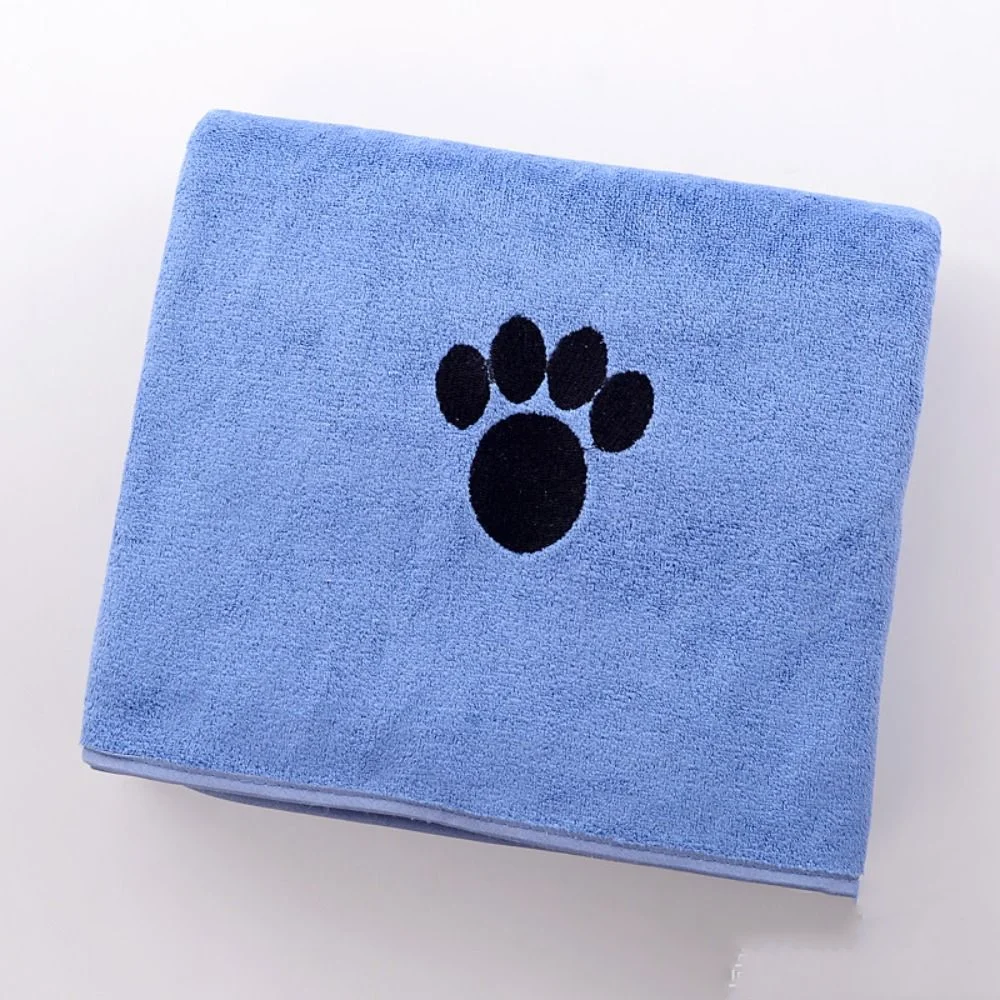 Highly Absorbent Dog Towels Breathable Microfiber Pet Grooming Towel Fast-Drying Super Soft Pet Cloth Bath Supplies