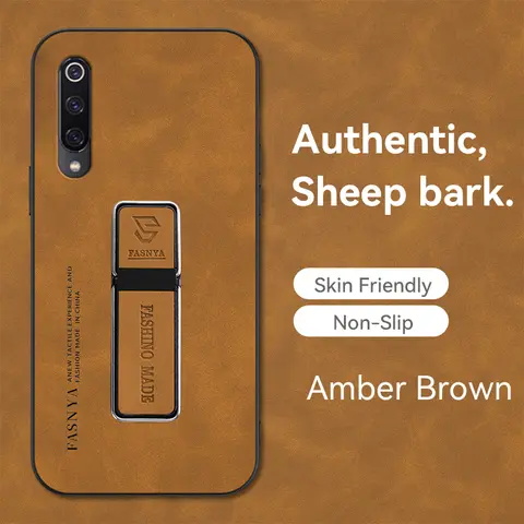 Mi8 Mi9 Magnetic Car Bracket Leather Holder Phone Case For Xiaomi Mi 8 9 10s Note 10 SE Lite Pro 5X 6X A1 A2 A3 Cover Mi10s Mi5X