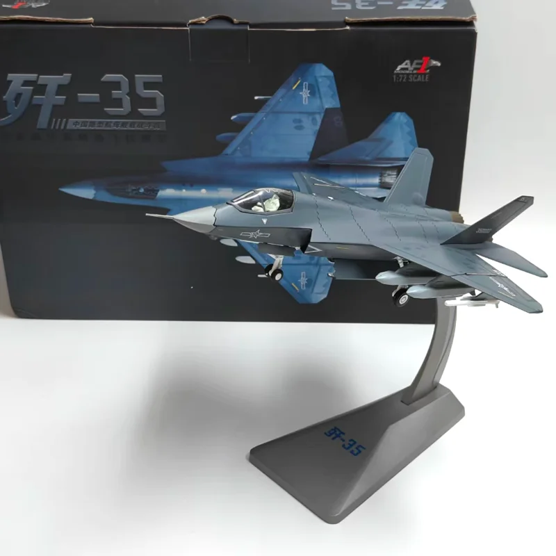 AF1 1/72 Scale J-35 Alloy Fighter jet Model Aircraft Static Collection Decorated Holiday Gifts Toys Souvenir Gift