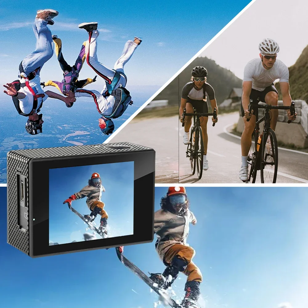 4K Action Camera 1080P/30FPS WiFi 2.0\