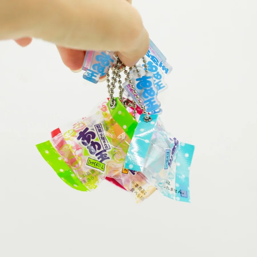 

Новый оригинальный конфеты миниатюрная скульптура рюкзак кулон гашапон еда игра подарок на день рождения детские игрушки для девочек брелок