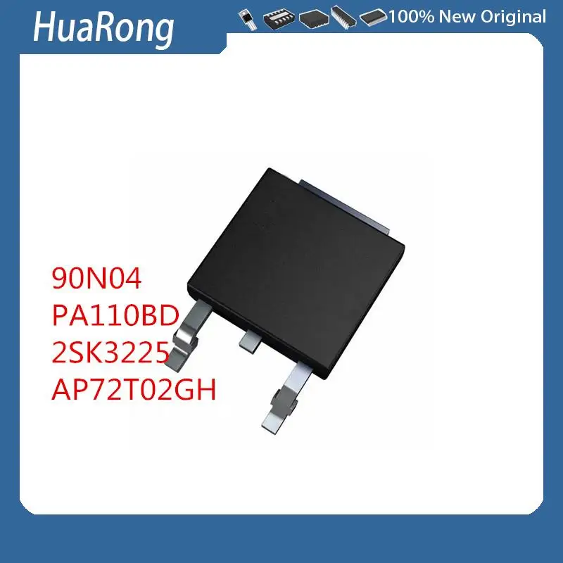 50PCS/LOT      90N04   PA110BD   PA110BDA    15A100V    K3225    2SK3225   AP72T02GH    72T02GH    72T02 TO-252-2