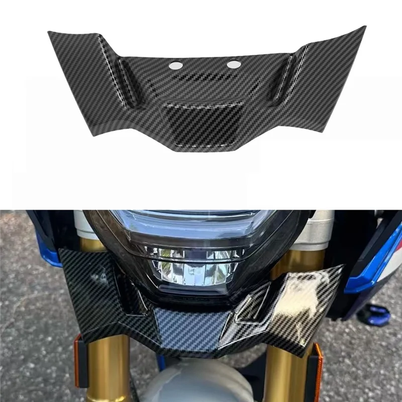 

For BMW For S1000R 2021-2024, M1000R 2023-2024 Motorcycle Front Spoiler Wing Downforce Naked Aerodynamic Winglet Accessories