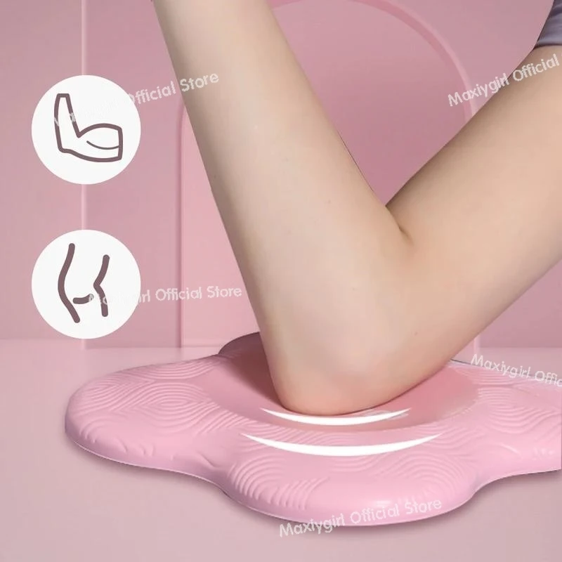 2pcs/set Thicken Yoga Knee Pad Cushion Wrist Hips Hands for Leg Arm Elbows Balance Exercise Fitness Pilates Yoga Mat Plank gallery 4
