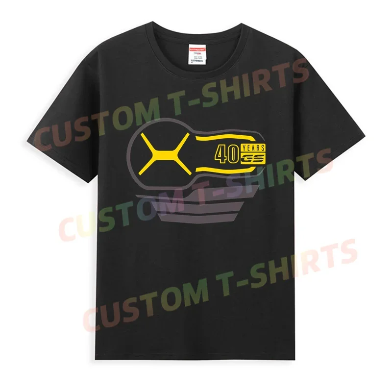 

2024 Men T Shirt Casual R 1250 GS ADV 40th Anniversary T-shirt Graphic Oversized Sports Comfortable Streetwear S-3XL Cool Tee
