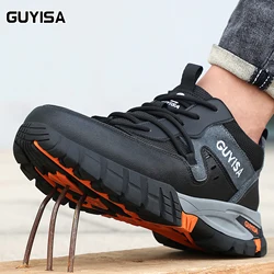 Autumn fashion work men's shoes smash-proof stab-proof comfortable soft sole site safety work shoes