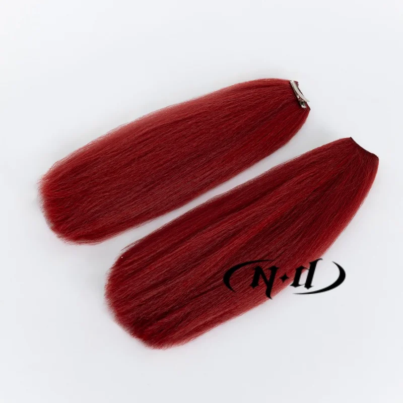 ND Crownslayer Cosplay Wigs Red Hairpiece Arknights Cosplay Hair Wigs for Women Comic Con Coser Costume Party Heat Resistant