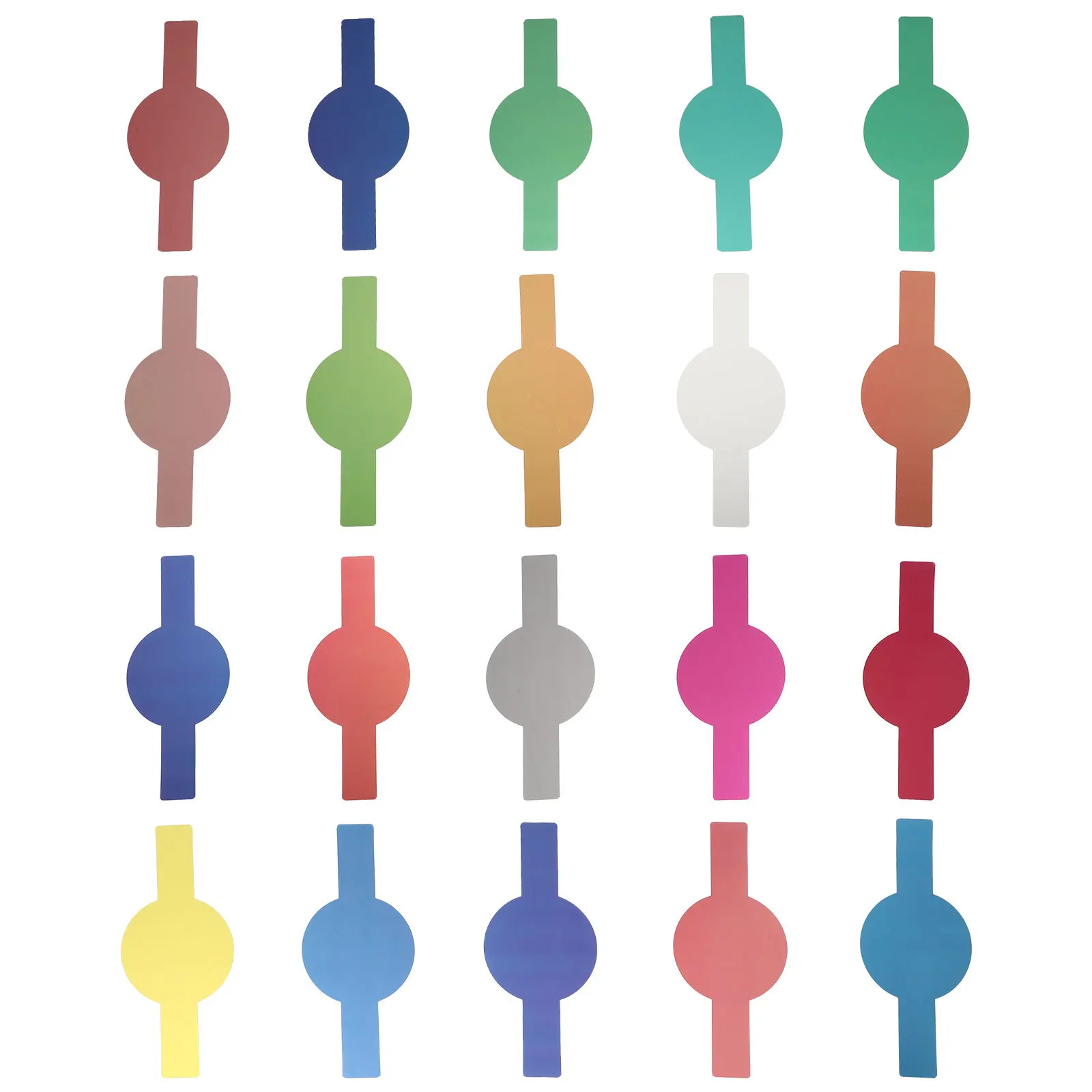 

20Pcs Color Filter Board Camera Flash Color Correction Light Filter Camera Accessory for Photo Video Stage Theater Lighting