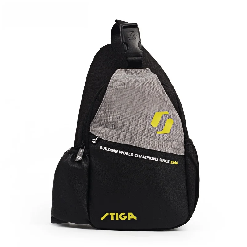 stiga-men's-badminton-racket-bag-slung-chest-bag-lightweight-casual-crossbody-large-capacity-sports-backpack-for-table-tennis