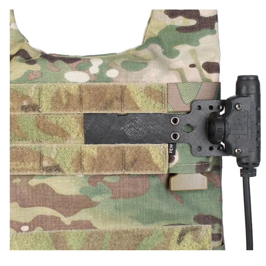 AXL Universal PTT Molle Mount Board Tactical Vest Accessories U94