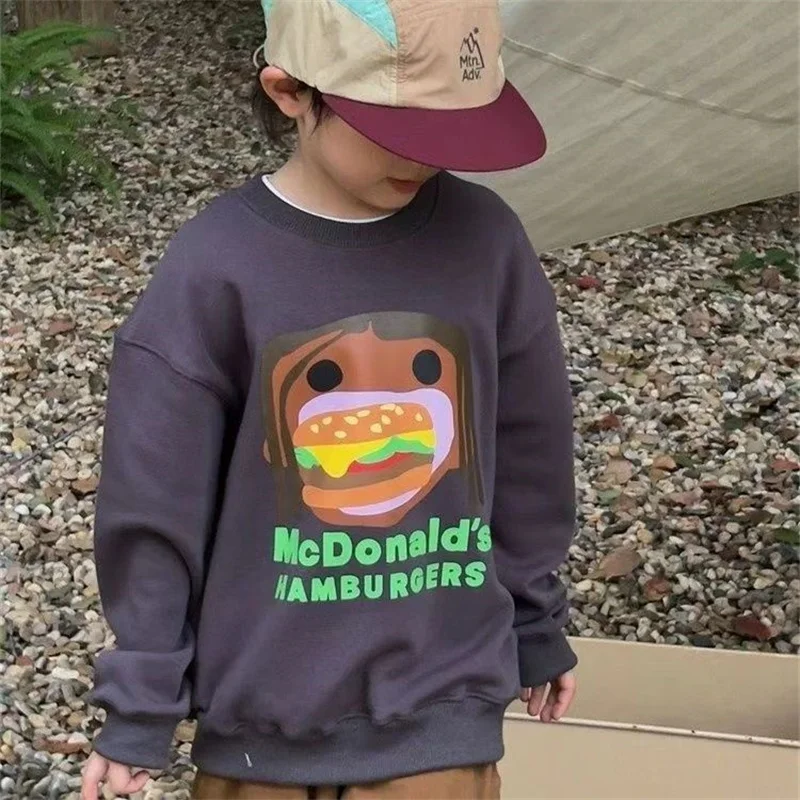

Boys Hoodies Sweatshirts Cotton Tops Outwear 2024 Elegant Spring Autumn Kids Christmas Gift Formal Outfits Children's Clothing