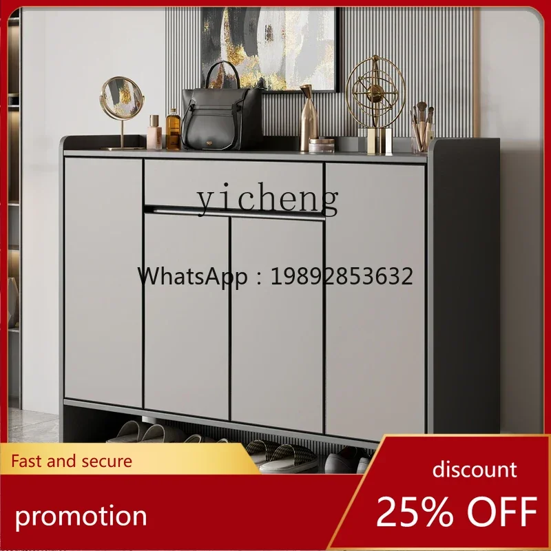 YFY all-aluminum alloy shoe cabinet household outdoor wall storage cabinet waterproof and sunscreen home decoration accessories