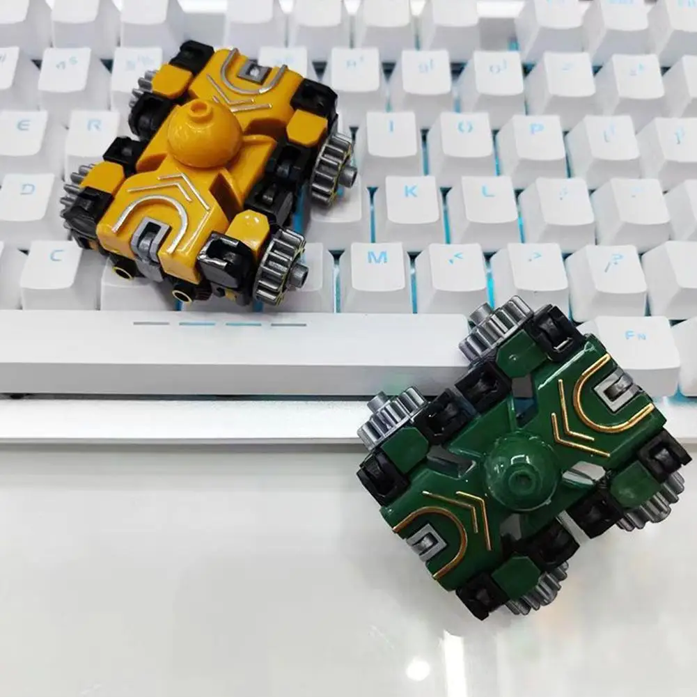 Vingertoprotatie en vervorming Mechanische top Creatief educatief speelgoed Ouder-kind interactieve top Z0P6