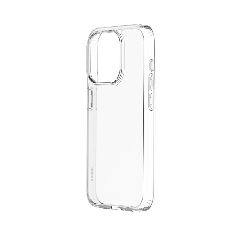 

KZDOO Guardian Clear Роскошный защитный прозрачный противоударный чехол с защитой от царапин, твердый корпус для iPhone 15/15 Plus/15 Pro/15 Pro Max