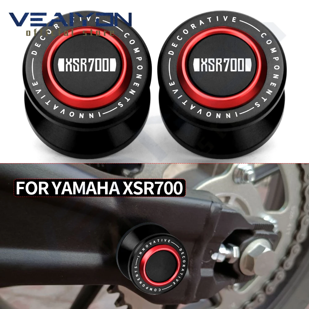 

For Yamaha XSR700 XSR 700 xsr700 2021 2022 2023 Motorcycle Accessories M6 Swingarm Spools Slider Stand Screws 6MM universal