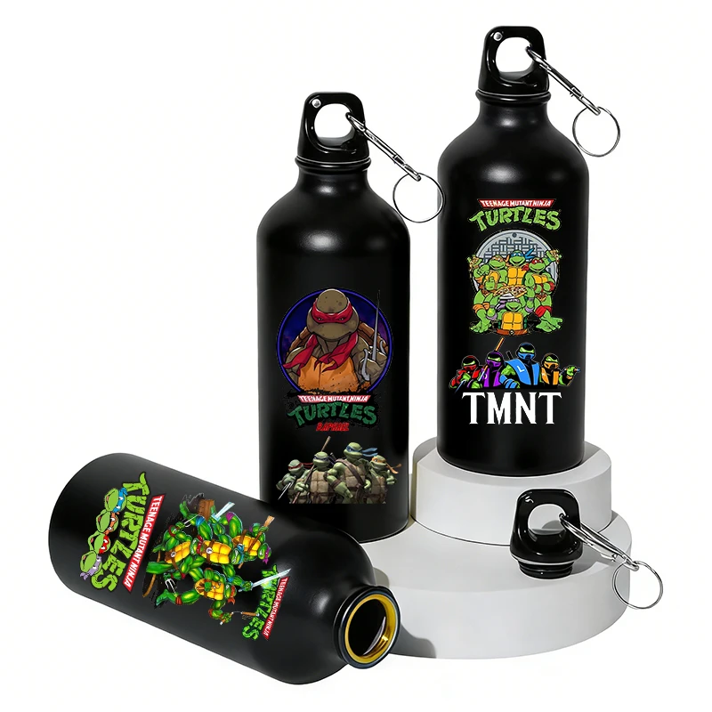 

500ML Teenage Mutant Ninjas Water Cups Cute Leak Proof Water Bottle Fashion Aluminum Large Capacity Sports Kettle home Gifts