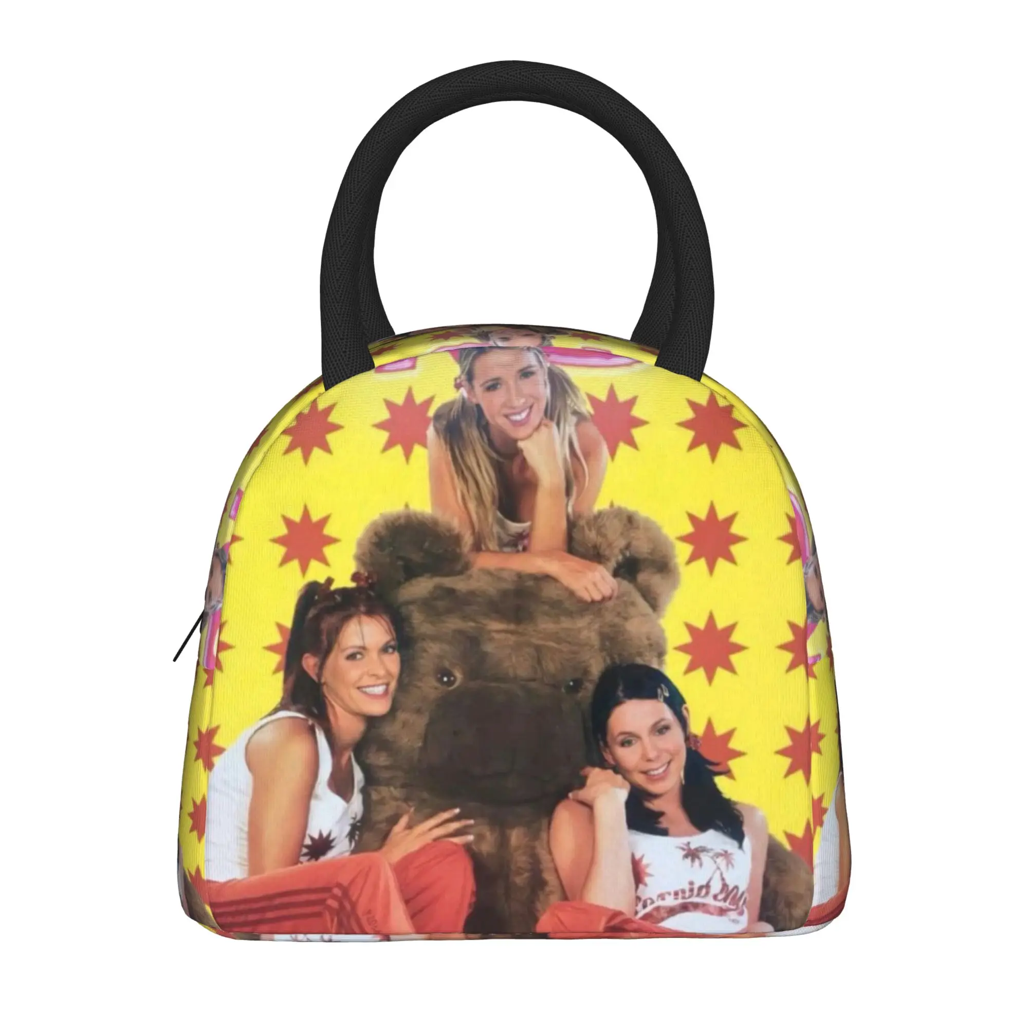 K3 Studio100 Girl Group Thermal Insulated Lunch Bag for Office  Portable Food Bag Container Men Women Thermal Cooler Lunch Boxes