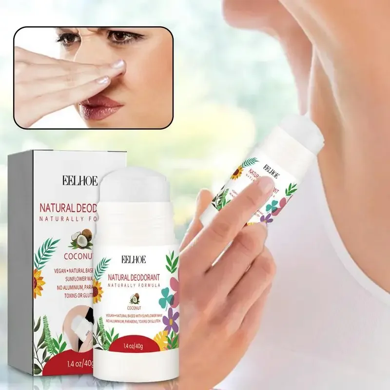 Underarm Deodorants Odor Remover Balm Armpit Stick Antiperspirant Roll-on Natural Odor Control Full Body Sweat Fast Dry Lasting