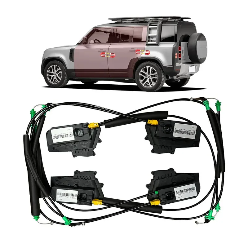 

Car upgrade Parts Electric Suction Motor SOFT CLOSING VACUUM DOOR LOCK Anti-pinch Car Soft Closer For Defender 2020-2025
