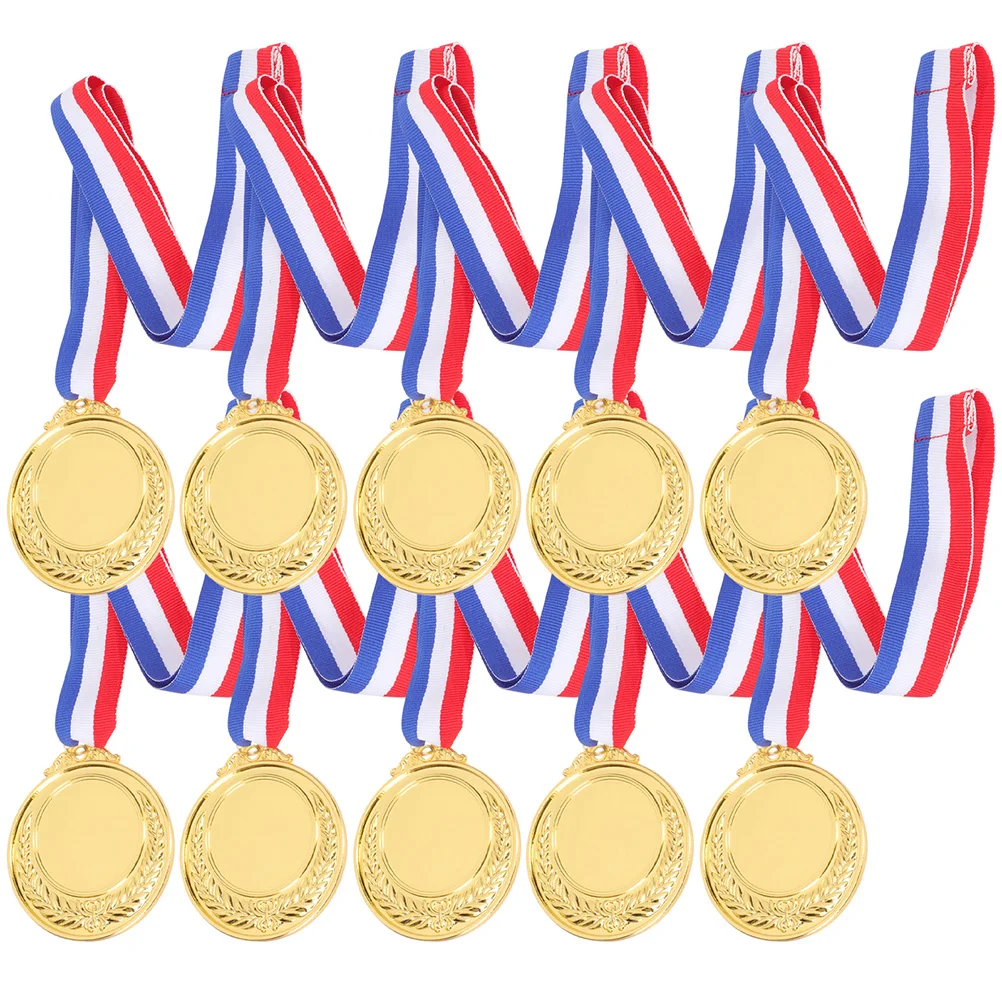 

20pcs Creative Sports Medals For School Student Competition Marathon Medal Decorative Metal Reward Contest Medal