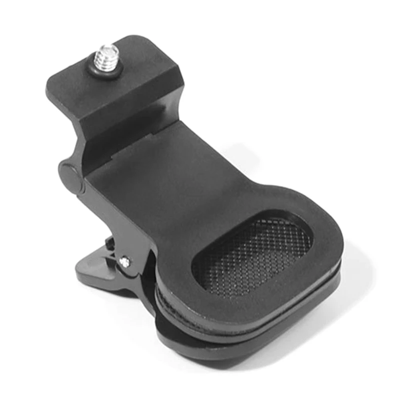 Universal Mini Selfie Fill Light Clip Camera Flash Holder Photography Lamp Mount 1/4 Screw Mount Laptop