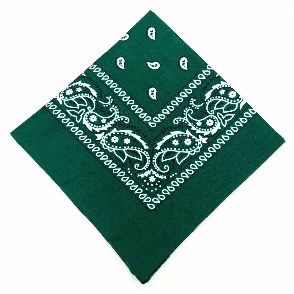 Unisex Männer Frauen Bandana Haarband Cowboy Herren Biker Sport Kopfbedeckung Handgelenk Haarwickel Einseitiger Kopfwickel Schal Paisley