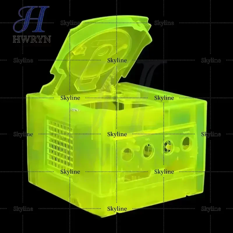 Translucent Replacement Shell Case For NGC Game Console Housing Cover
